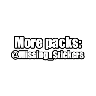 ℹ️ More packs: @Missing_Stickers pegatinas, telegram, paquetes, faltantes telegram sticker