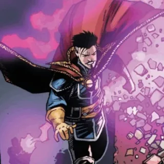 🔯 Doctor Strange marvel, superhero, sihir, penyihir agung whatsapp sticker