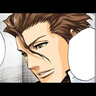 🧬 Sosuke Aizen Bleach 애니메이션, 만화, 악당, 아이젠, 소스케 telegram sticker