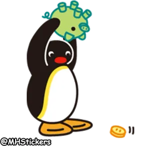 💰 @MHStickers ペンギン, マンガ, かわいい, 動物 telegram sticker