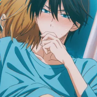 🤤 Anime, Yaoi, Romance, LGBT, Boys Love whatsapp sticker