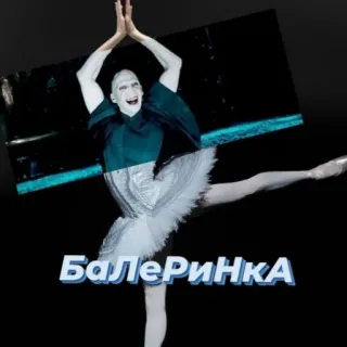 🩰 БалеРиНКА ballet, dancer, funny, parody, joke, dance telegram sticker