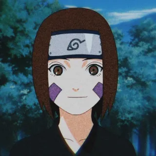 🎭 Rin Nohara Naruto Anime, Naruto, Rin Nohara, Ninja, Dibujos animados, Personaje telegram sticker
