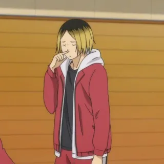 🏐 Kenma Kozume Haikyuu!! Anime, Garçon, Kawaii, Adolescent, Haikyuu, Kenma, Kozume telegram sticker