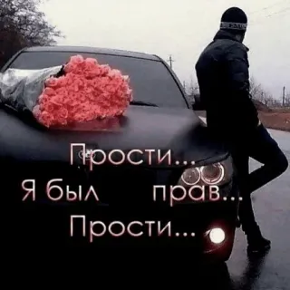 🥲 Прости... Я был прав... Прости... telegram sticker