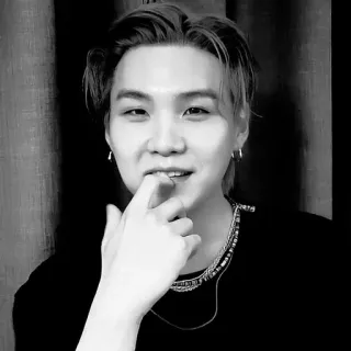 🕸 SUGA Suga, BTS, K-POP, 歌手, アイドル, 有名人 telegram sticker