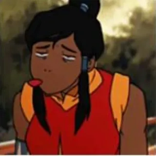 😝 Korra The Legend of Korra Dessin animé, Avatar, Korra, La Légende de Korra, Animé telegram sticker
