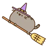 Animated Pusheen @IMG2D telegram stickers
