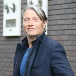 😊 Mads Mikkelsen 俳優, 有名人, 男性, ポートレート telegram sticker