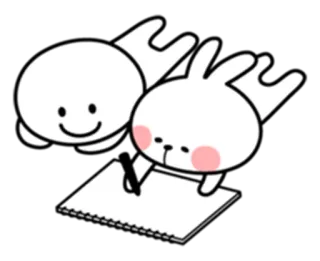 📚 рисунок, милый, животные, мультфильм, персонаж telegram sticker