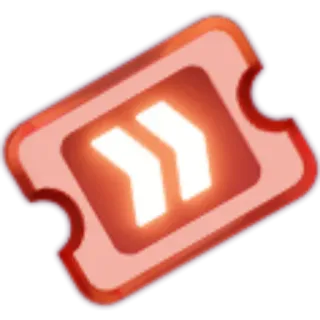 🤖 билет, стрелка, иконка, символ, красный, вход telegram sticker