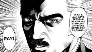 👤 DAY!
WHEN A
MAN GETS
SERIOUS,
HE CAN AC-
COMPLISH
ANYTHING
GIVEN ONLY
A SINGLE... Manga, Ernst, Erreichen, Mann telegram sticker