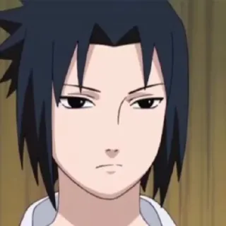 😒 Sasuke Naruto anime, manga, sasuke, naruto telegram sticker