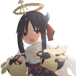 🌈 Anime, Fille, Mignon, Personnage, Dessin telegram sticker
