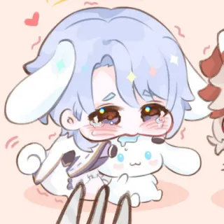 🎐 anime, cute, kawaii, chibi, cartoon, character telegram sticker