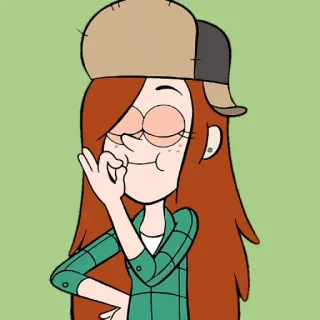 Gravity falls Fadel whatsapp stickers