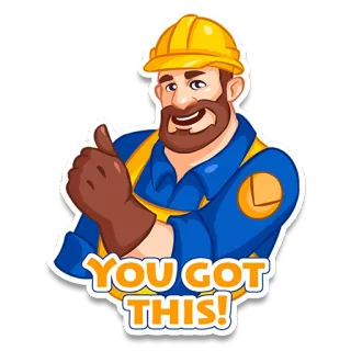 Township telegram stickers