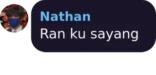 💜 Ran ku sayang telegram sticker