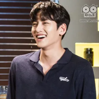 😂 Ji Chang-wook actor, korean, celebrity, man, portrait telegram sticker