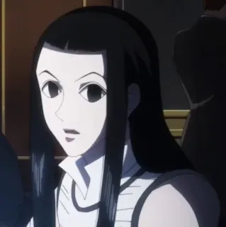 🗝 Illumi Zoldyck Hunter x Hunter Anime, Charakter, Illustration telegram sticker