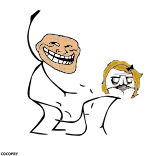 Troll😂- @MochaStickers telegram stickers