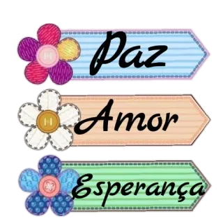 🙏 Paz
Amor
Esperança frieden, liebe, hoffnung, blumen, dekorativ, freundschaft, positive botschaft whatsapp sticker