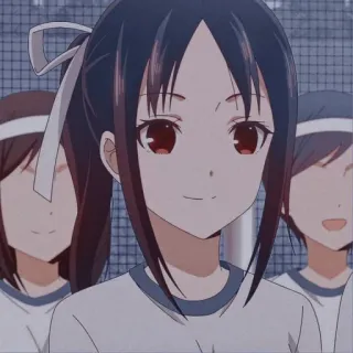🌺 Kaguya Shinomiya Kaguya-sama: Love Is War 애니, 카구야, 카구야 님은 고백받고 싶어, 러브 이즈 워, 시노미야, 귀여운, 만화 telegram sticker