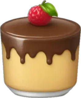 🤩 Kuchen, Dessert, Süß, Schokolade, Himbeere, Essen, Pudding telegram sticker