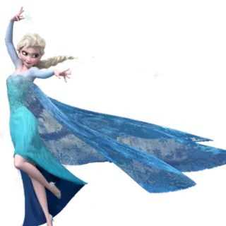 💃 Elsa Frozen エルサ, アナと雪の女王, ディズニー, 氷, 魔法, プリンセス telegram sticker