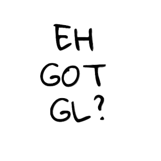 🐻 EH GOT GL? whatsapp sticker