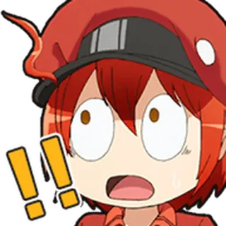 hataraku-saibou Vol.2 telegram stickers