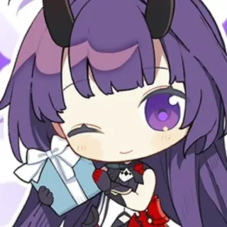 🎁 Anime, Chibi, Mignon, Personnage, Cadeau whatsapp sticker