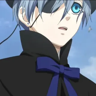 ♥️ Ciel Phantomhive Black Butler anime, manga, Ciel, Phantomhive, Black Butler, character telegram sticker