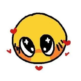 🥺 Emoji, Amore, Carino, Cuori, Kawaii telegram sticker