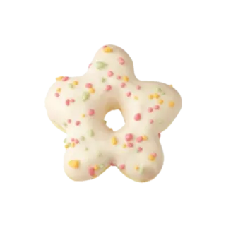 👜 star, cookie, sprinkles, dessert, sweet, food telegram sticker