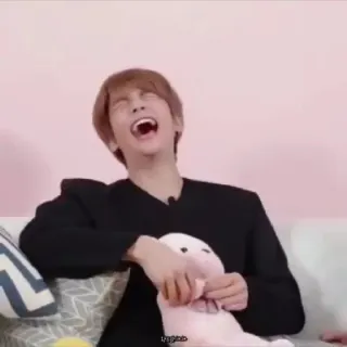 🍕 핥쨕 笑い, 人, 幸せ, 笑い, 人 whatsapp sticker