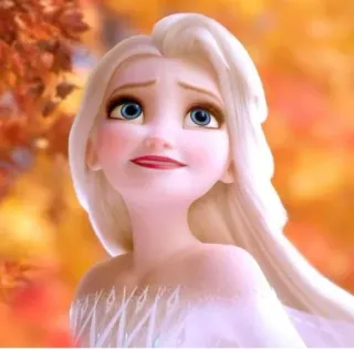 🧏‍♀ Elsa Frozen elsa, frozen, disney, princesa, desenho animado, filme, animação telegram sticker