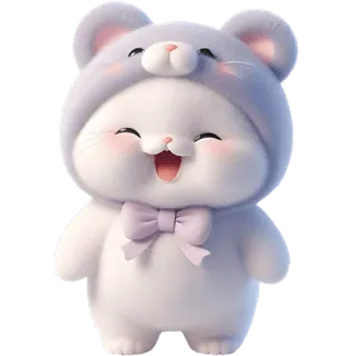 😂 lindo, animal, gato, gatito, dibujo animado, adorable, kawaii telegram sticker