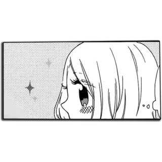 ✨ Anime, Fille, Manga, Visage, Mignon, Personnage telegram sticker