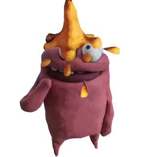 💩 Monster, Cartoon, Figur, Knete, Animation, Spaß whatsapp sticker