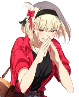 Lycoris Recoil @Anak_kucing_stiker telegram stickers