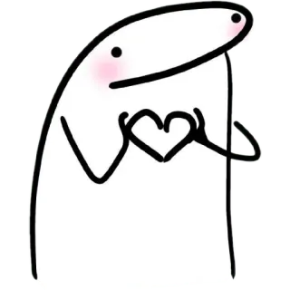 😀 스티커, 하트, 사랑, 만화, 캐릭터 whatsapp sticker