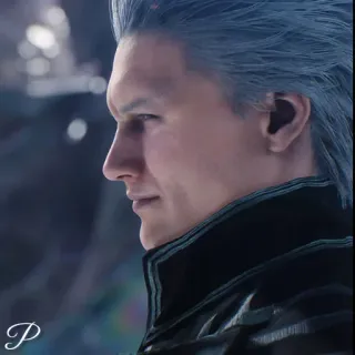 🗡 Vergil Devil May Cry video game, anime, devil, demon, sword, fighting game telegram sticker