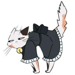 🦐 calico cat telegram sticker