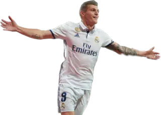 🤍 Toni Kroos fútbol, fútbol americano, atleta, jugador, Real Madrid whatsapp sticker