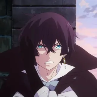 🫐 anime, manga, vampire, character telegram sticker