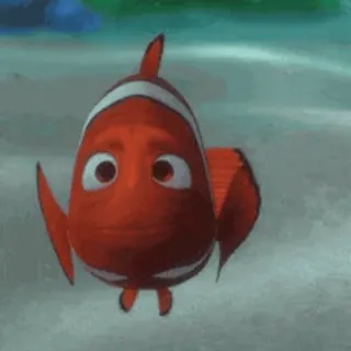 🙂 Nemo Finding Nemo poisson, poisson-clown, océan, Disney, Pixar telegram sticker