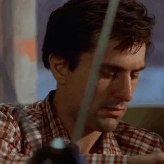 ➰ Robert De Niro Taxi Driver film, taxi, chauffeur, film, klassieker whatsapp sticker