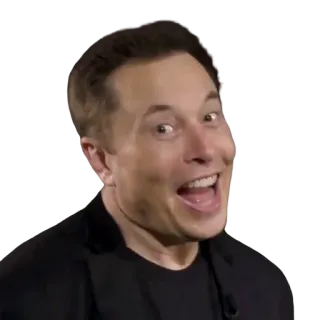 🤪 Elon Musk Elon Musk, Empresário, Empreendedor, Tecnologia, Tesla, SpaceX, Meme telegram sticker