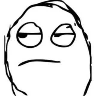 👄 Me Gusta Rage Comics telegram sticker